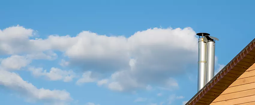 Chimney Metal Flue Installation in Abington, Massachusetts