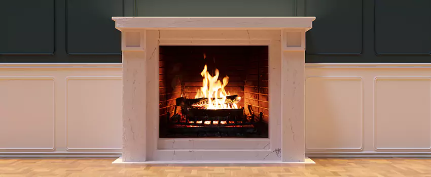 Open Flame Wood-Burning Fireplace Installation Services in Abington, Massachusetts
