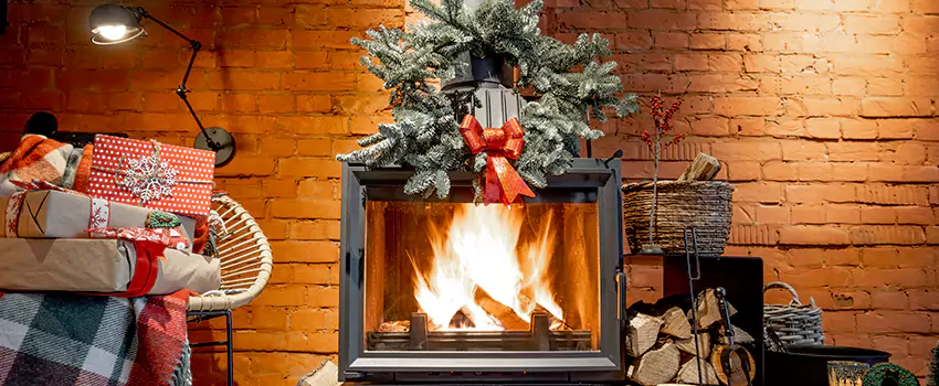 Travis Industries Linear Gas Fireplace Installation in Abington, Massachusetts