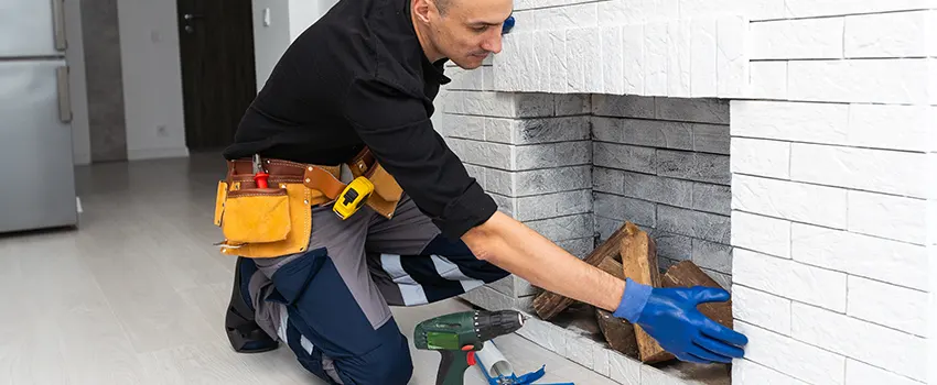 Fireplace Damaged Damper Frame Repair Services in Abington, Massachusetts