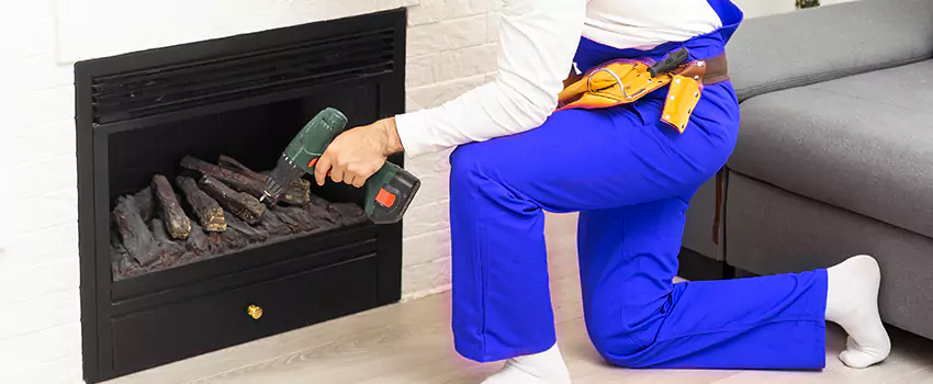 New Gas Fireplace Installation in Abington, MA